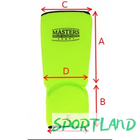 Ochraniacze stawu skokowego MASTERS 083123-07M pomarańczowy+XL Ochraniacze stawu skokowego MASTERS 083123-07M pomarańczowy+XL