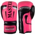 Rękawice bokserskie MASTERS RPU-FT 011123-0210 różowy+10 oz