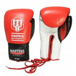 Rękawice bokserskie Masters RBT-600 01600-0802 niebiesko-biało-czarny+8 oz