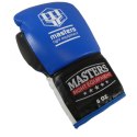 Rękawice bokserskie Masters RBT-600 01600-0802 niebiesko-biało-czarny+8 oz