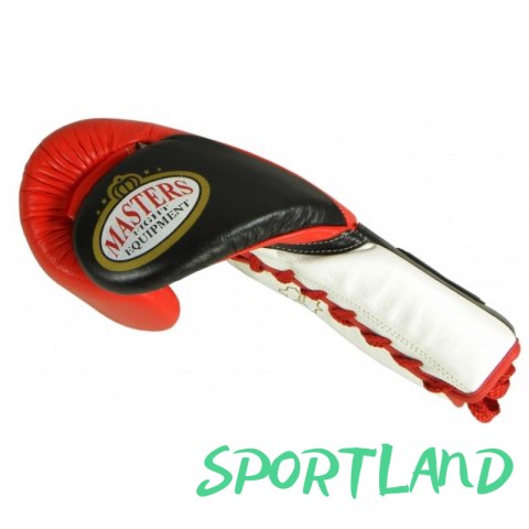 Rękawice bokserskie turniejowe RBT-TUR 10 oz czerwony Rękawice bokserskie turniejowe RBT-TUR 10 oz czerwony