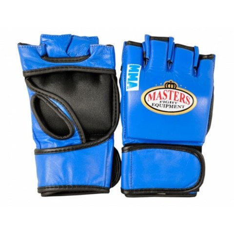 Rękawice do MMA Masters GF-3 MMA M 01201-02M niebieski+XL Rękawice do MMA Masters GF-3 MMA M 01201-02M niebieski+XL