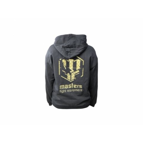 Bluza Masters z kapturem M BS-MFE 06855-M1208 granatowa ze złotym nadrukiem+L Bluza Masters z kapturem M BS-MFE 06855-M1208 granatowa ze złotym nadrukiem+L