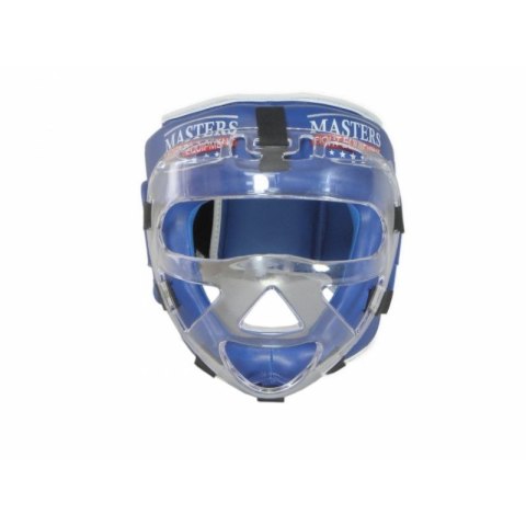 Kask bokserski Masters z maską KSSPU-M (WAKO APPROVED) 02119891-M02 czerwony+L Kask bokserski Masters z maską KSSPU-M (WAKO APPROVED) 02119891-M02 czerwony+L