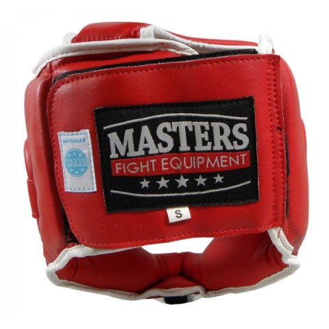 Kask bokserski Masters z maską KSSPU-M (WAKO APPROVED) 02119891-M02 czerwony+L Kask bokserski Masters z maską KSSPU-M (WAKO APPROVED) 02119891-M02 czerwony+L