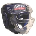 Kask bokserski Masters z maską KSSPU-M (WAKO APPROVED) 02119891-M02 czerwony+L