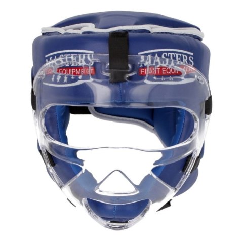 Kask bokserski Masters z maską KSSPU-M (WAKO APPROVED) 02119891-M02 czerwony+L Kask bokserski Masters z maską KSSPU-M (WAKO APPROVED) 02119891-M02 czerwony+L