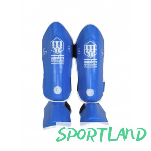 Nagolenniki Masters NS-30 (WAKO APPROVED) 1115111-M02 czerwony+L Nagolenniki Masters NS-30 (WAKO APPROVED) 1115111-M02 czerwony+L