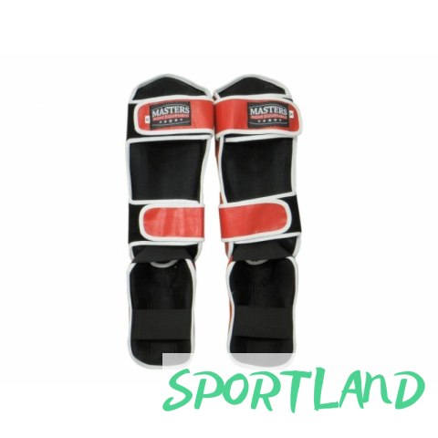 Nagolenniki Masters NS-30 (WAKO APPROVED) 1115111-M02 czerwony+S Nagolenniki Masters NS-30 (WAKO APPROVED) 1115111-M02 czerwony+S