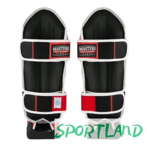 Nagolenniki Masters NS-30 (WAKO APPROVED) 1115111-M02 czerwony+S Nagolenniki Masters NS-30 (WAKO APPROVED) 1115111-M02 czerwony+S