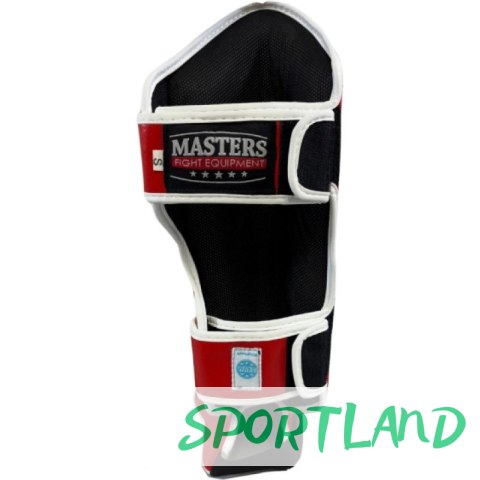 Nagolenniki Masters NS-30 (WAKO APPROVED) 1115111-M02 czerwony+S Nagolenniki Masters NS-30 (WAKO APPROVED) 1115111-M02 czerwony+S