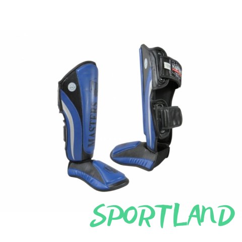 Nagolenniki Masters NS-PU-FT (WAKO APPROVED) 119111-02M czerwony+XS