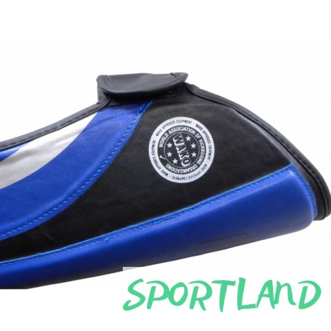 Nagolenniki Masters NS-PU-FT (WAKO APPROVED) 119111-02M czerwony+XS