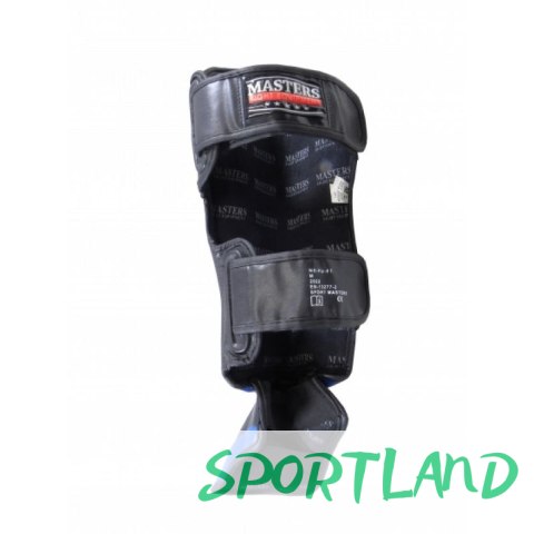 Nagolenniki Masters NS-PU-FT (WAKO APPROVED) 119111-02M czerwony+XS