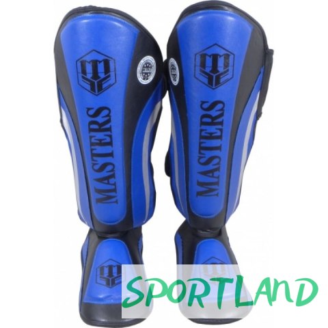 Nagolenniki Masters NS-PU-FT (WAKO APPROVED) 119111-02M niebieski+XL Nagolenniki Masters NS-PU-FT (WAKO APPROVED) 119111-02M niebieski+XL