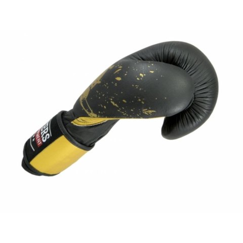 Rękawice bokserskie Masters Rbt 01256-Gold-10 czarny Rękawice bokserskie Masters Rbt 01256-Gold-10 czarny