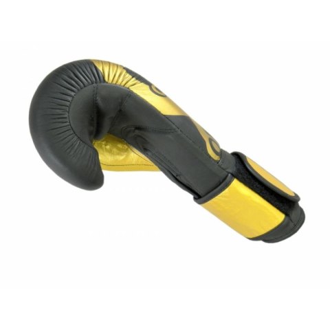Rękawice bokserskie Masters Rbt 01256-Gold-10 czarny Rękawice bokserskie Masters Rbt 01256-Gold-10 czarny