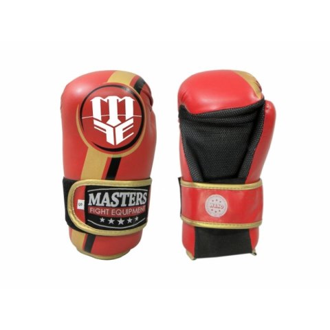 Rękawice otwarte ROSM-MASTERS (WAKO APPROVED) 01559-02M czerwony+M Rękawice otwarte ROSM-MASTERS (WAKO APPROVED) 01559-02M czerwony+M