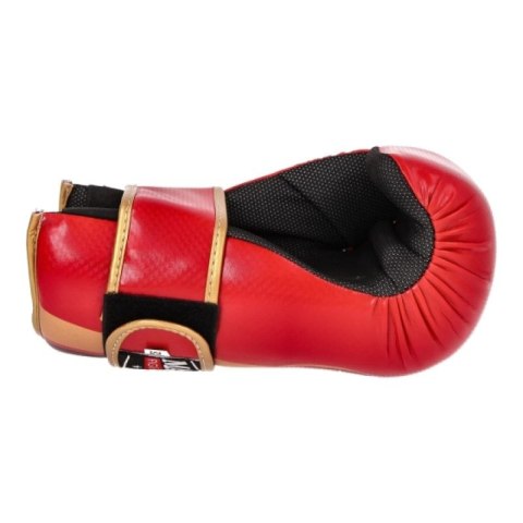 Rękawice otwarte ROSM-MASTERS (WAKO APPROVED) 01559-02M czerwony+M Rękawice otwarte ROSM-MASTERS (WAKO APPROVED) 01559-02M czerwony+M