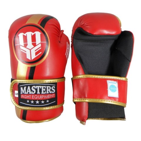 Rękawice otwarte ROSM-MASTERS (WAKO APPROVED) 01559-02M czerwony+M Rękawice otwarte ROSM-MASTERS (WAKO APPROVED) 01559-02M czerwony+M