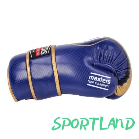 Rękawice otwarte ROSM-MASTERS (WAKO APPROVED) 01559-02M niebieski+L Rękawice otwarte ROSM-MASTERS (WAKO APPROVED) 01559-02M niebieski+L