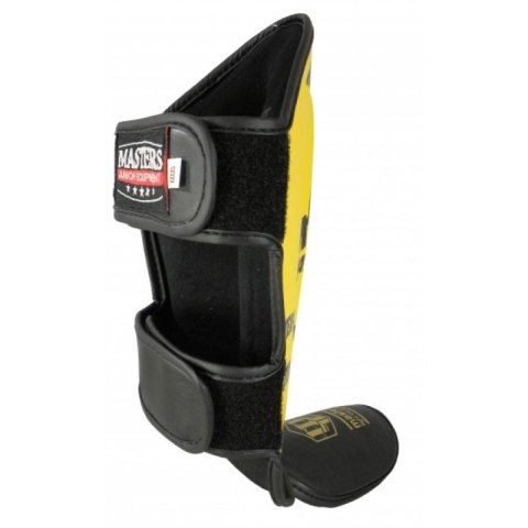 Nagolenniki Masters Mje - Ns-Km Jr 11535-XS05 żółto - czarne+XXXS