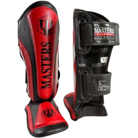 Nagolenniki Masters NS-PU-FT (WAKO APPROVED) 119111-02M niebieski+XS Nagolenniki Masters NS-PU-FT (WAKO APPROVED) 119111-02M niebieski+XS