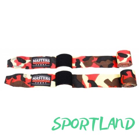 Taśmy bokserskie BBE-MFE CAMOUFLAGE 1325-MFECAMO02 czerwony Taśmy bokserskie BBE-MFE CAMOUFLAGE 1325-MFECAMO02 czerwony