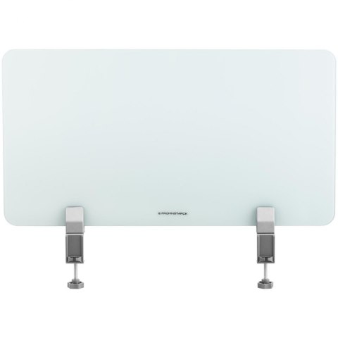 Ścianka przegroda działowa biurkowa szklana 75 x 40 cm Ścianka przegroda działowa biurkowa szklana 75 x 40 cm