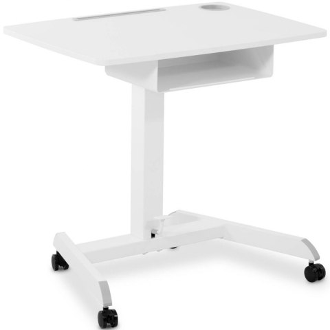Stolik stojak pod laptopa odchylany regulowany z półką 80 x 56 cm 760 - 1130 mm Stolik stojak pod laptopa odchylany regulowany z półką 80 x 56 cm 760 - 1130 mm