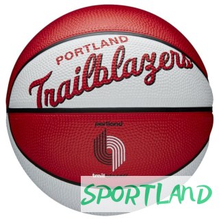 Piłka Wilson Team Retro Portland Trail Blazers Mini Ball WTB3200XBPOR 3