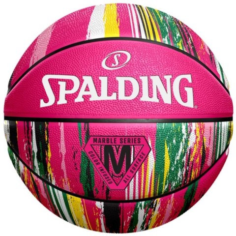 Piłka do koszykówki Spalding Marble Ball 84402Z 7 Piłka do koszykówki Spalding Marble Ball 84402Z 7