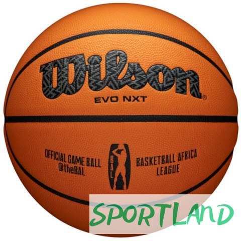 Piłka do koszykówki Wilson EVO NXT Africa League Official Game Ball WTB0900XBBA 7 Piłka do koszykówki Wilson EVO NXT Africa League Official Game Ball WTB0900XBBA 7