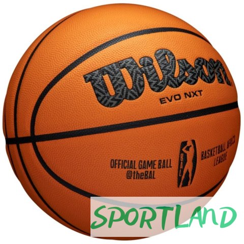 Piłka do koszykówki Wilson EVO NXT Africa League Official Game Ball WTB0900XBBA 7 Piłka do koszykówki Wilson EVO NXT Africa League Official Game Ball WTB0900XBBA 7