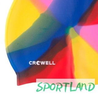 Czepek pływacki silikonowy Crowell Multi-Flame-03 N/A