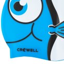 Czepek pływacki silikonowy Crowell Nemo-Jr-nieb N/A
