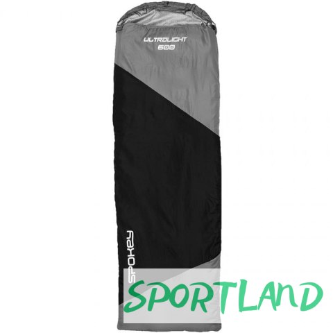 Śpiwór Spokey Ultralight 600II Bk Gy 922251 N/A Śpiwór Spokey Ultralight 600II Bk Gy 922251 N/A