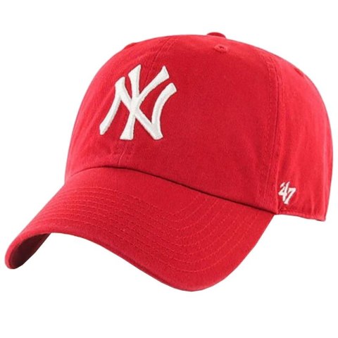Czapka z daszkiem 47 Brand New York Yankees MLB Clean Up Cap B-RGW17GWS-RD One size Czapka z daszkiem 47 Brand New York Yankees MLB Clean Up Cap B-RGW17GWS-RD One size