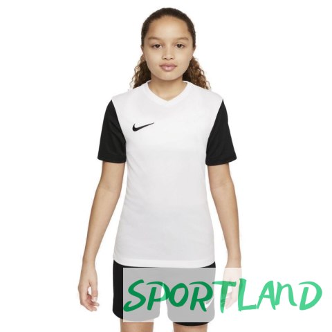Koszulka Nike Dri-Fit Tiempo Premier 2 Jr DH8389-100 XL (158-170cm) Koszulka Nike Dri-Fit Tiempo Premier 2 Jr DH8389-100 XL (158-170cm)