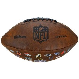 Piłka Wilson NFL Official Throwback 32 Team Logo Ball WTF1758XBNF32 9