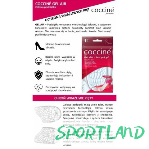 Podpiętki żelowe Coccine DA0258 N/A Podpiętki żelowe Coccine DA0258 N/A