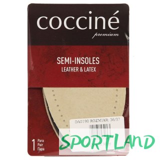 Wkładki Coccine skórzane półwkładki na lateksie DA0190 36/37