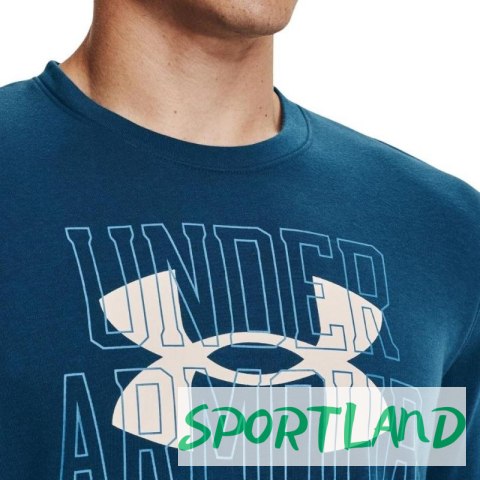 Bluza Under Armour UA Rival Terry Logo Crew M 1370391 458 XL Bluza Under Armour UA Rival Terry Logo Crew M 1370391 458 XL