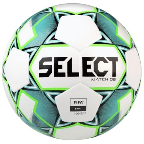 Piłka Select Match DB FIFA Basic Ball MATCH WHT-GRE 5 Piłka Select Match DB FIFA Basic Ball MATCH WHT-GRE 5
