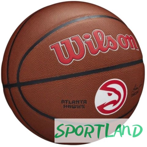 Piłka Wilson Team Alliance Atlanta Hawks Ball WTB3100XBATL 7 Piłka Wilson Team Alliance Atlanta Hawks Ball WTB3100XBATL 7
