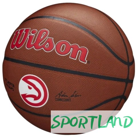 Piłka Wilson Team Alliance Atlanta Hawks Ball WTB3100XBATL 7 Piłka Wilson Team Alliance Atlanta Hawks Ball WTB3100XBATL 7
