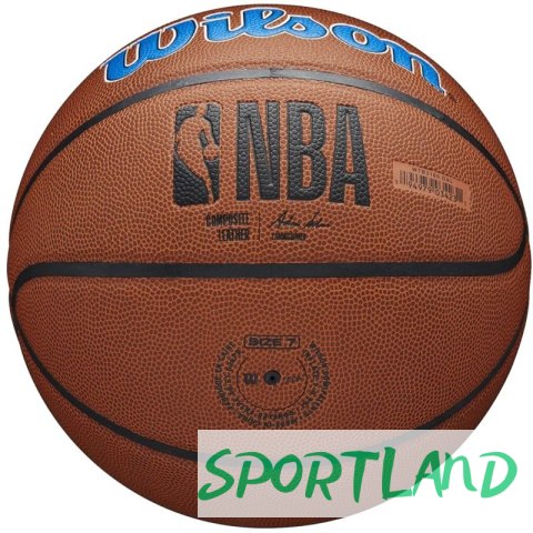 Piłka Wilson Team Alliance Dallas Mavericks Ball WTB3100XBDAL 7 Piłka Wilson Team Alliance Dallas Mavericks Ball WTB3100XBDAL 7