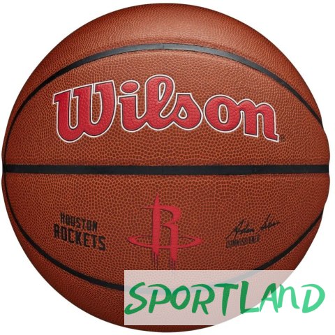 Piłka Wilson Team Alliance Houston Rockets Ball WTB3100XBHOU 7 Piłka Wilson Team Alliance Houston Rockets Ball WTB3100XBHOU 7