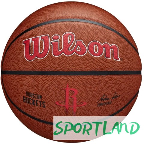 Piłka Wilson Team Alliance Houston Rockets Ball WTB3100XBHOU 7 Piłka Wilson Team Alliance Houston Rockets Ball WTB3100XBHOU 7