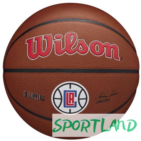 Piłka Wilson Team Alliance Los Angeles Clippers Ball WTB3100XBLAC 7 Piłka Wilson Team Alliance Los Angeles Clippers Ball WTB3100XBLAC 7